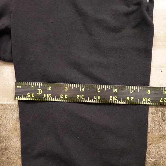 Athleta Black Crop Leggings | Size M | 20” Inseam | Zip Pocket | Mesh Panels - Picture 7 of 12